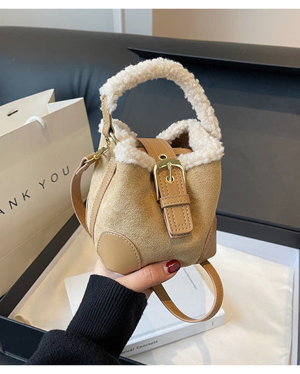 Crossbody Bags Women Shoulder Bag Casual Retro Plush Bag Versatile Plush Designer Bags Purse And Handbags Female Bags