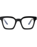 Clear + Black Lens