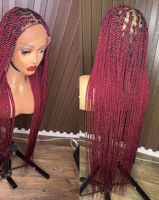 Twist braided wig all color