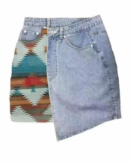 Denim skirt