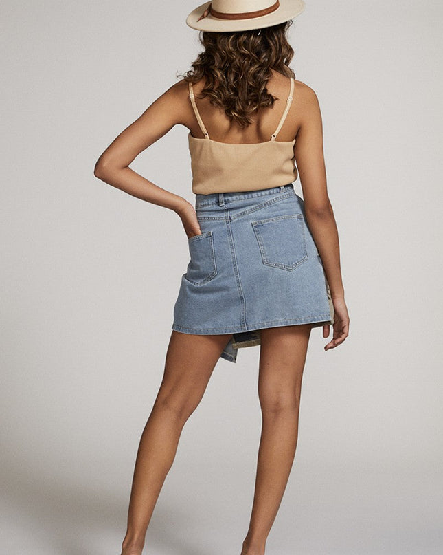 Denim skirt
