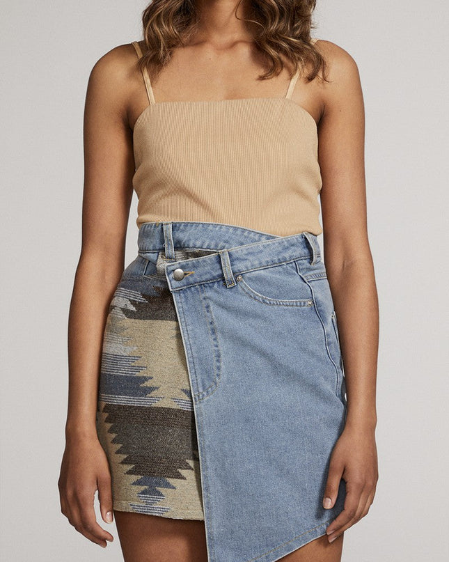 Denim skirt