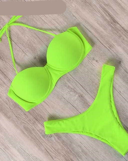 Bikini Sexy Swimwear Women Swimsuit Leopard Bikinis Set Wear