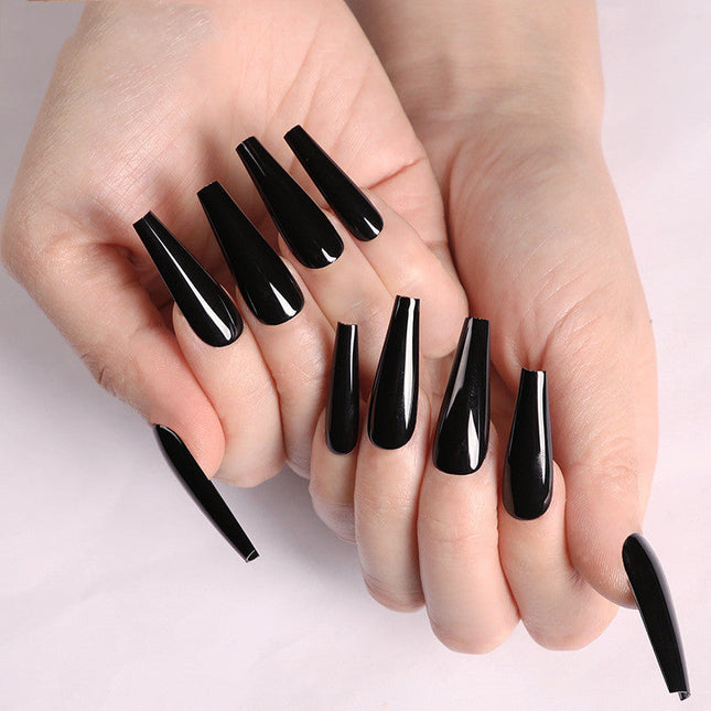 A variety of colors to choose from Nail Art Long Coffin Fake Nails Ballet Nail Patch Wearing Nail Bag