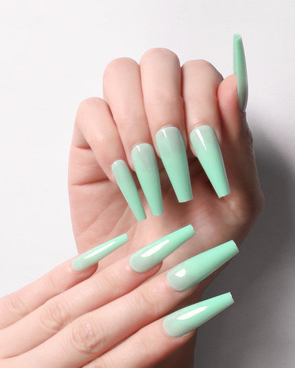 A variety of colors to choose from Nail Art Long Coffin Fake Nails Ballet Nail Patch Wearing Nail Bag Vain Products