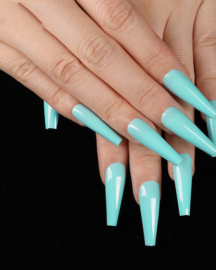 A variety of colors to choose from Nail Art Long Coffin Fake Nails Ballet Nail Patch Wearing Nail Bag Vain Products