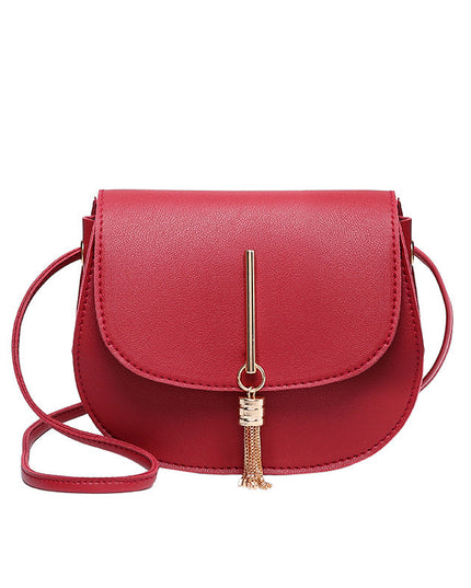 Shoulder bag tassel round bag women bag