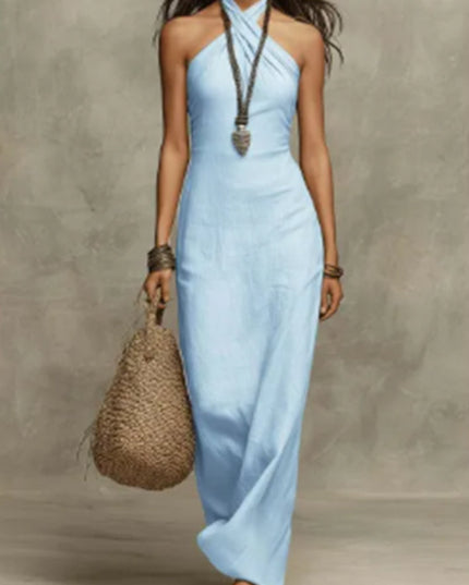 Women's Plus Size Jumpsuit – Casual Solid Color Relaxed Fit