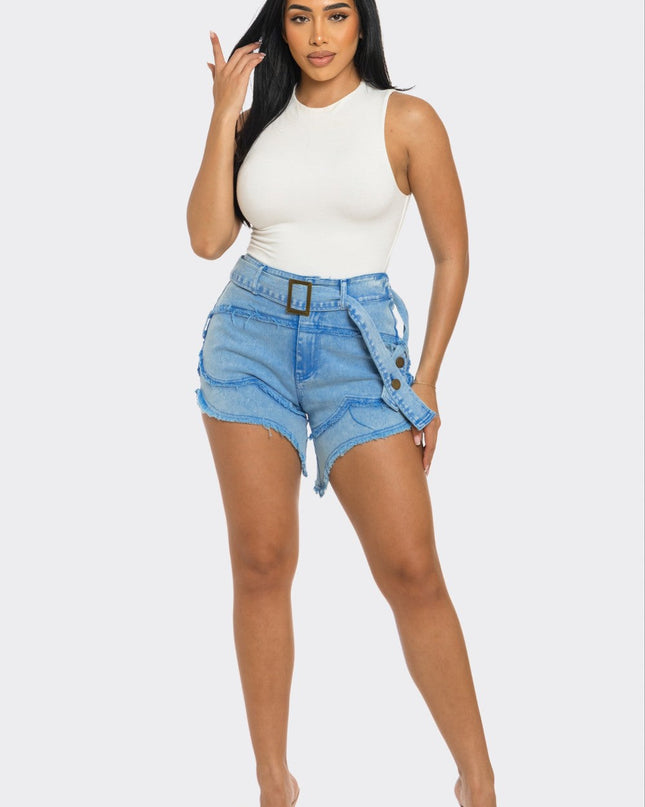 Athina casual summer strap shorts