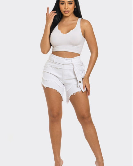 Athina casual summer strap shorts
