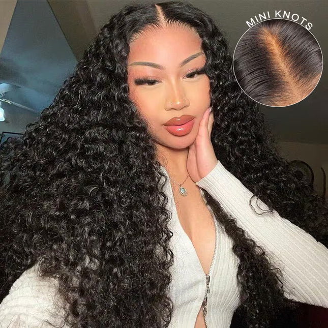 Deep Wave Pre-Cut Lace Pre-Plucked Bleached Knots Wear & Go Glueless Wig Flash Sale junoda