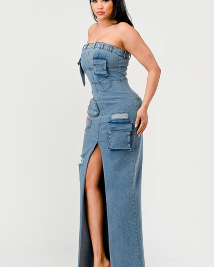 Urban Chic Denim Gown