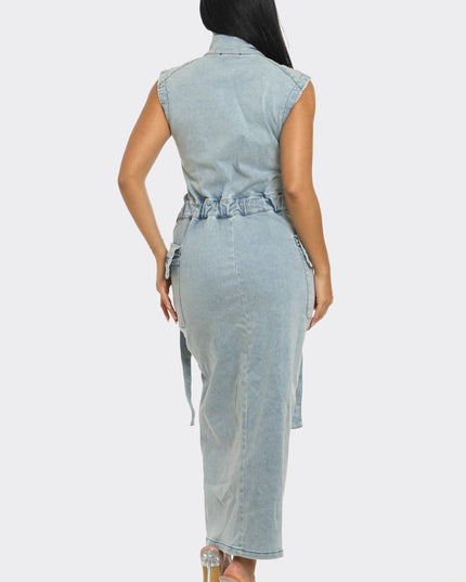 Modern Edge Denim Co-ord Dress