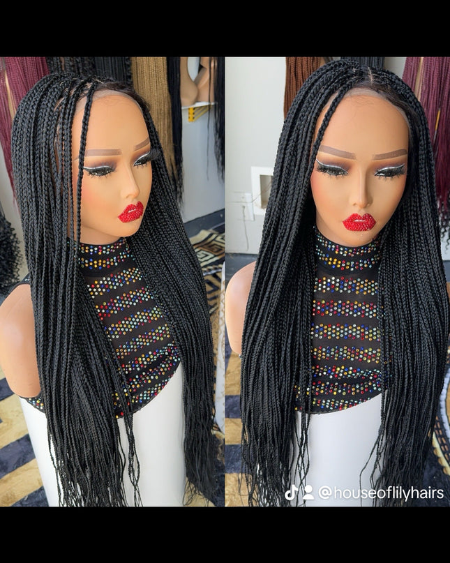 30inches knotless braids