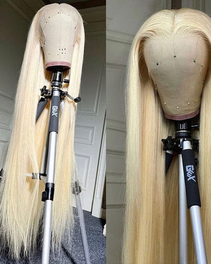 Clearance 613 Blonde 13x4 Lace Front Wig Straight Human Hair Wigs Human Hair Wigs junoda