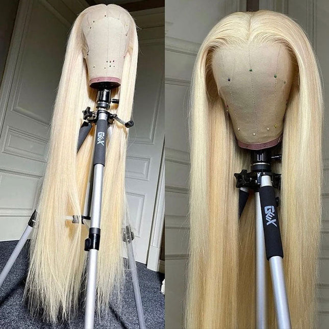 Clearance 613 Blonde 13x4 Lace Front Wig Straight Human Hair Wigs Human Hair Wigs junoda