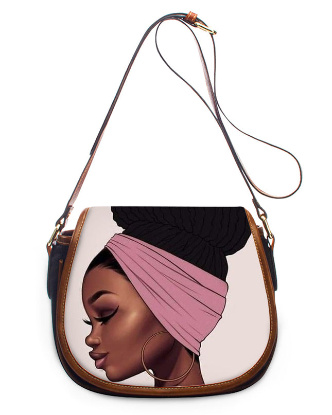 Print Shoulder Bag Ladies Messenger Bag Luxury Designer Female Bag PU Print on Demand