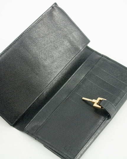 Gucci Black Long Jackie Wallet #3077
