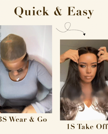Colored Burmese Ready-to-Wear Lace Wig with Reddish Brown Premium Human Hair with Full Spiral junoda