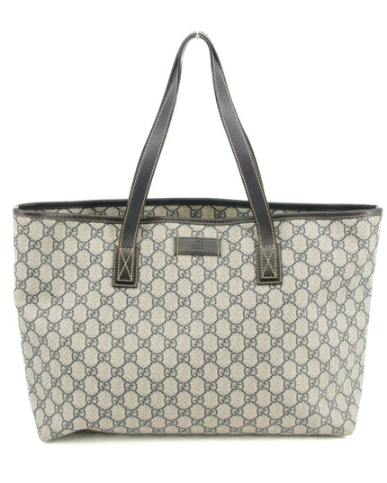 Gucci GG Supreme Canvas Coated Blue Shoulder Bag SKU-#3192
