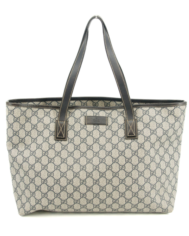 Gucci GG Supreme Canvas Coated Blue Shoulder Bag SKU-#3192