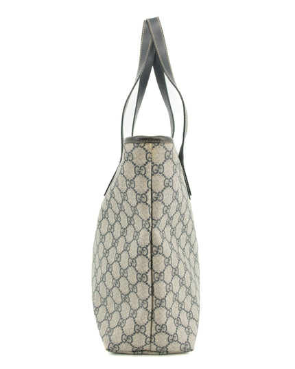 Gucci GG Supreme Canvas Coated Blue Shoulder Bag SKU-#3192
