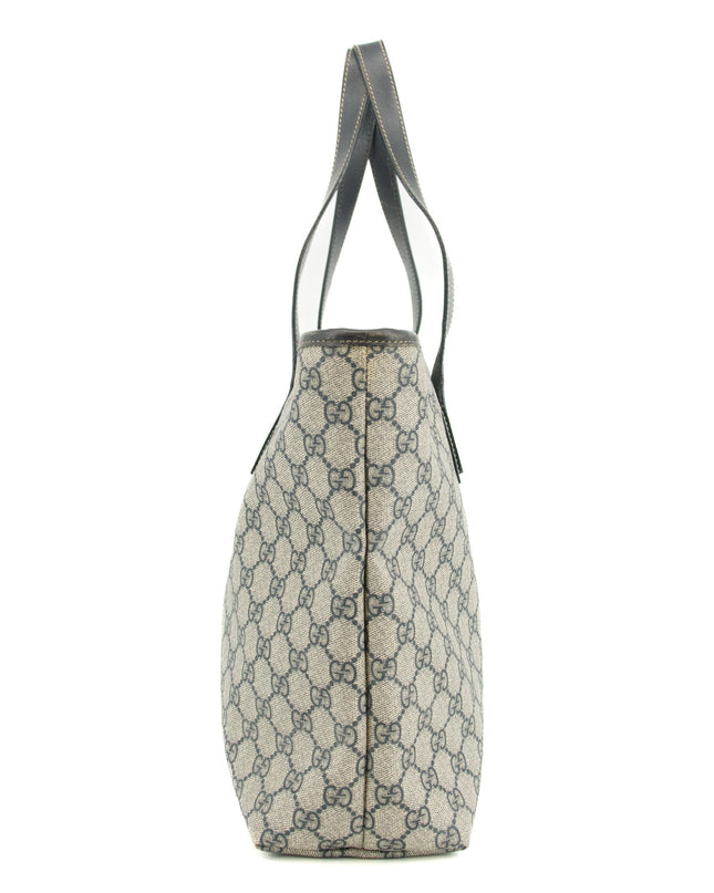 Gucci GG Supreme Canvas Coated Blue Shoulder Bag SKU-#3192