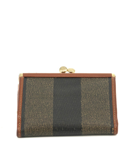 Fendi Coated Canvas Compact Wallet #73 #3353