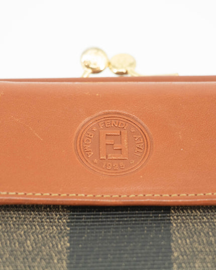 Fendi Coated Canvas Compact Wallet #73 #3353