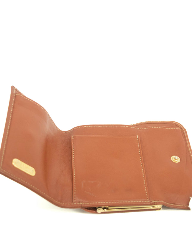Fendi Coated Canvas Compact Wallet #73 #3353