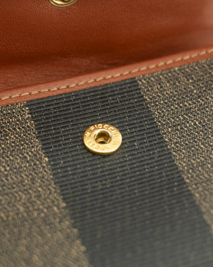 Fendi Coated Canvas Compact Wallet #73 #3353