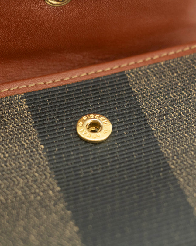 Fendi Coated Canvas Compact Wallet #73 #3353