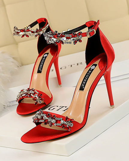 Sexy party high heels women shoes stiletto high heels See size chart under “more details”