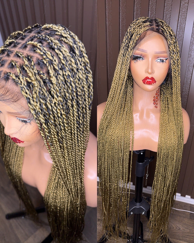 Twist braided wig all color