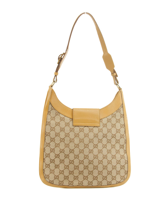 Gucci GG Canvas Beige One Shoulder Bag #3551