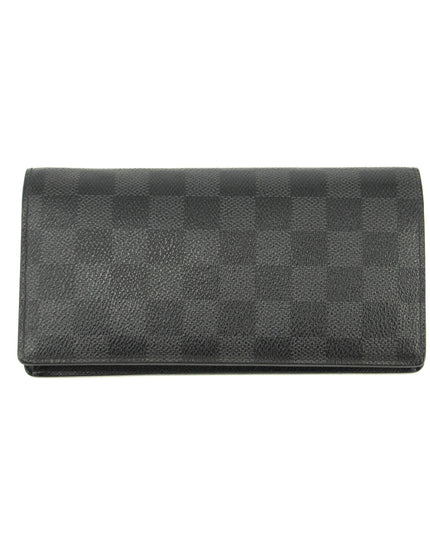 Louis Vuitton Damier Graphite Long Wallet #3857