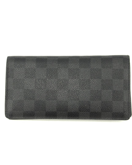 Louis Vuitton Damier Graphite Long Wallet #3857