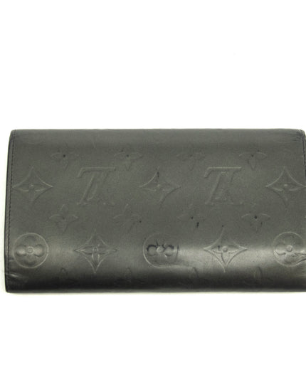 Louis Vuitton Grey Vernis International Long Wallet #3931