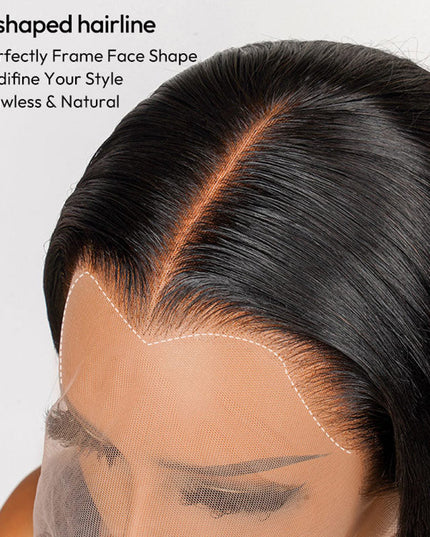 Flawless M- shaped Hairline Body Wave Wig 13x6 PartingMax HD Lace Front Wig junoda