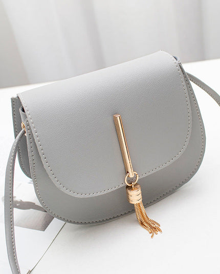 Shoulder bag tassel round bag women bag