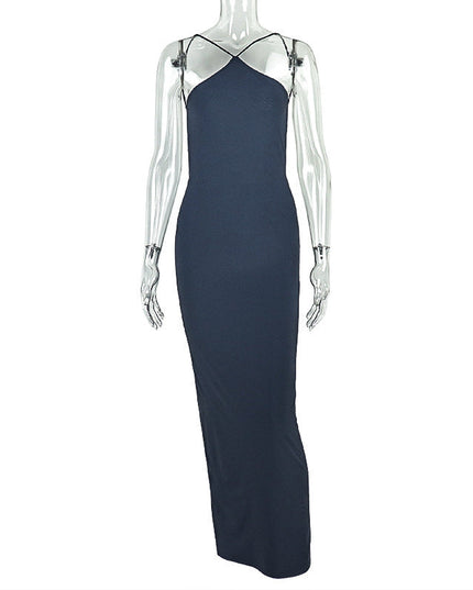 Fashion Special Women's Clothing Elegant Halter Dress Vain Products