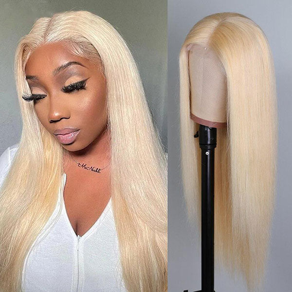 [Save $100] Junoda 613 Blonde Lace Front Wig Pre Plucked Colored Human Hair Wigs junoda