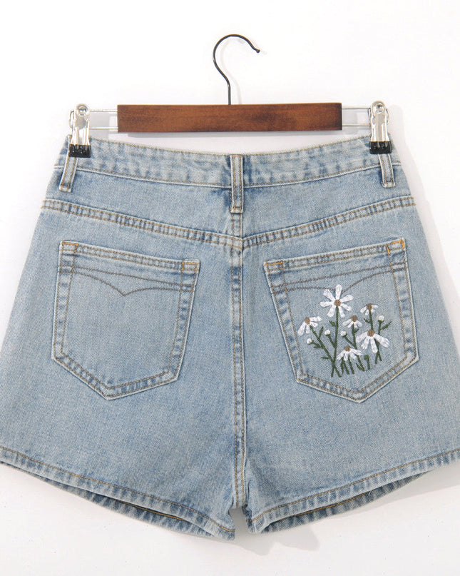 Women's High Waist Fashion Denim Shorts