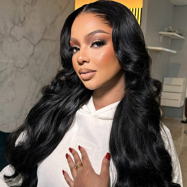 Flawless M- shaped Hairline Body Wave Wig 13x6 PartingMax HD Lace Front Wig junoda