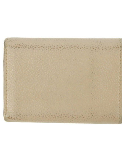 Yves Saint Laurent Beige Origami Compact Wallet #5203