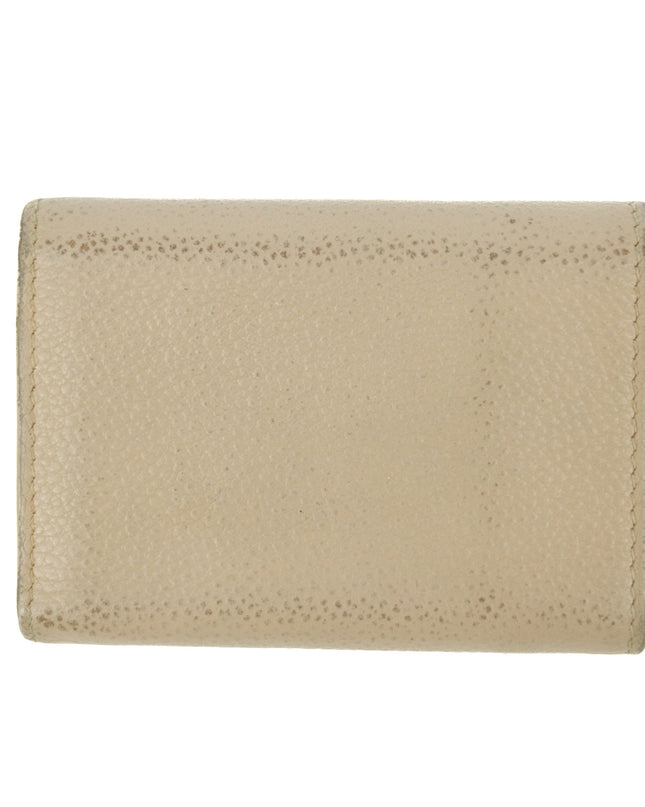 Yves Saint Laurent Beige Origami Compact Wallet #5203