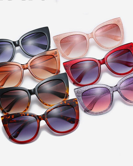 Women's Oversized Cat Eye Sunglasses UV400