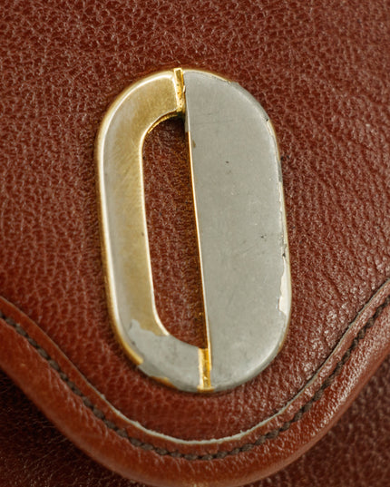 Christian Dior Red Leather Chain Shoulder Bag #5871