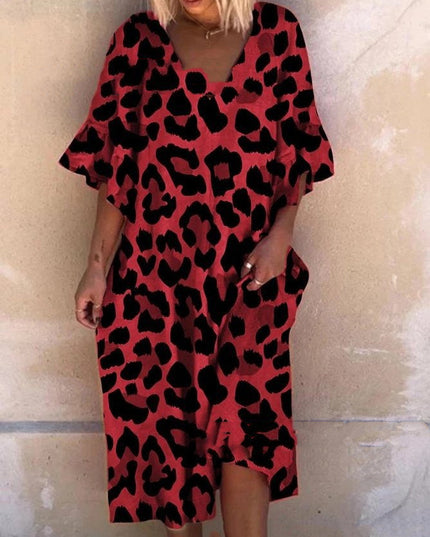 Loose casual plus size dress