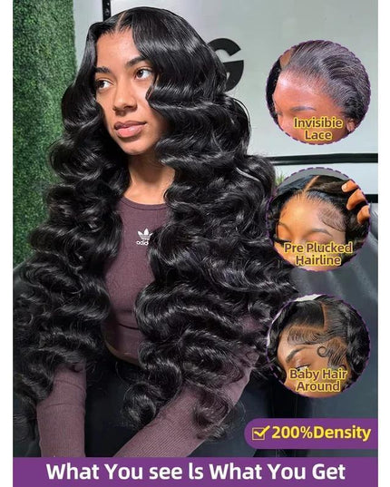 300 Density Loose Wave HD Lace Wig Vain Products